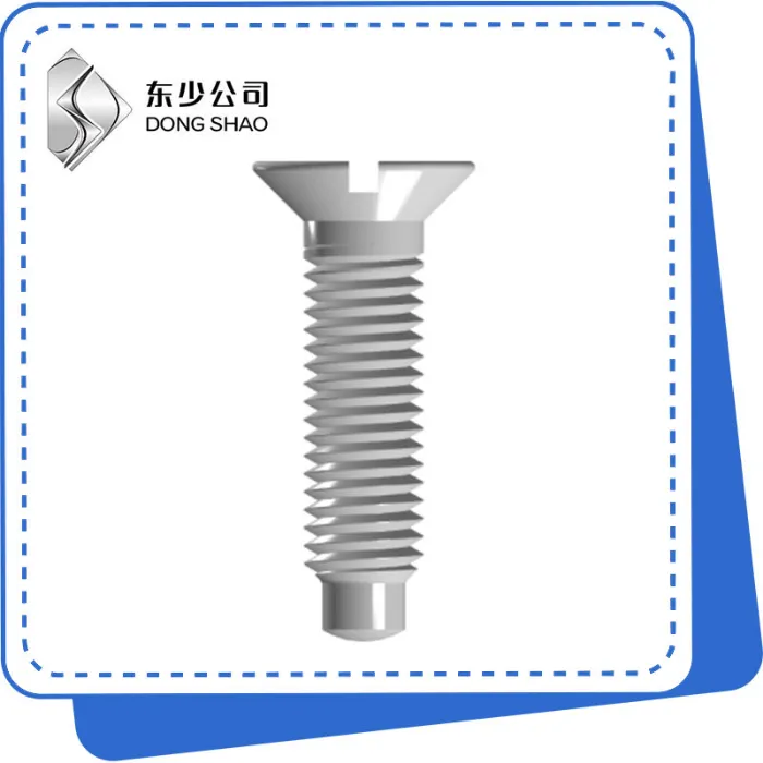 Slotted Machine Screws