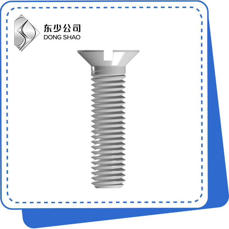 Skru Kepala Countersunk Berslot